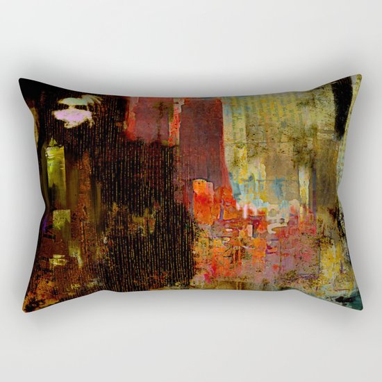 Acid rain Rectangular Pillow