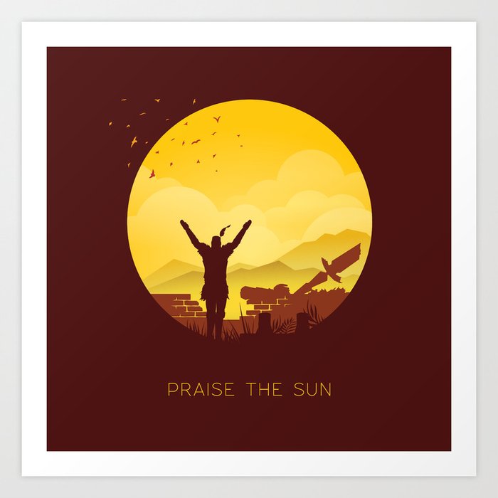 Solaire (Dark Souls) Art Print