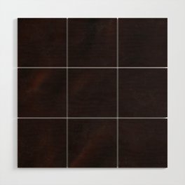 Dark Brown Wood Wall Art