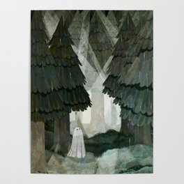 Pine Forest Clearing Poster