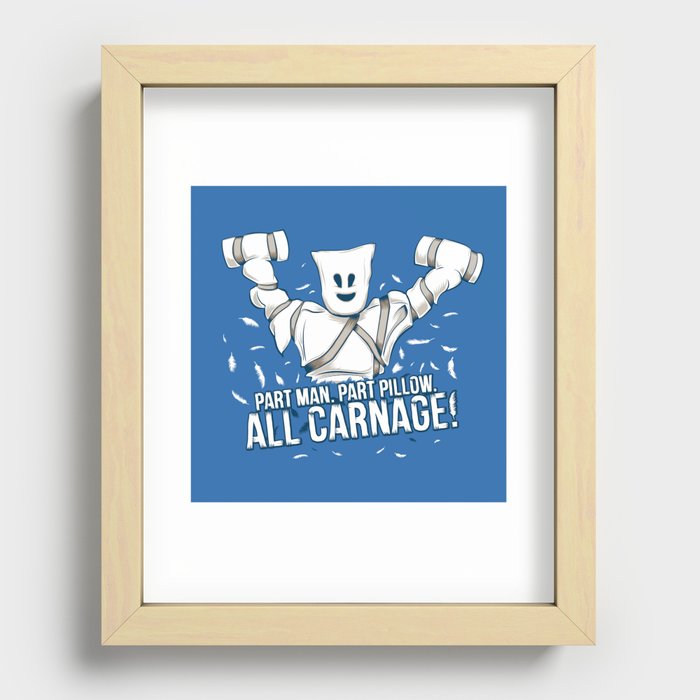 All Carnage! Recessed Framed Print