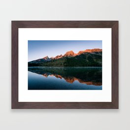 String lake Framed Art Print
