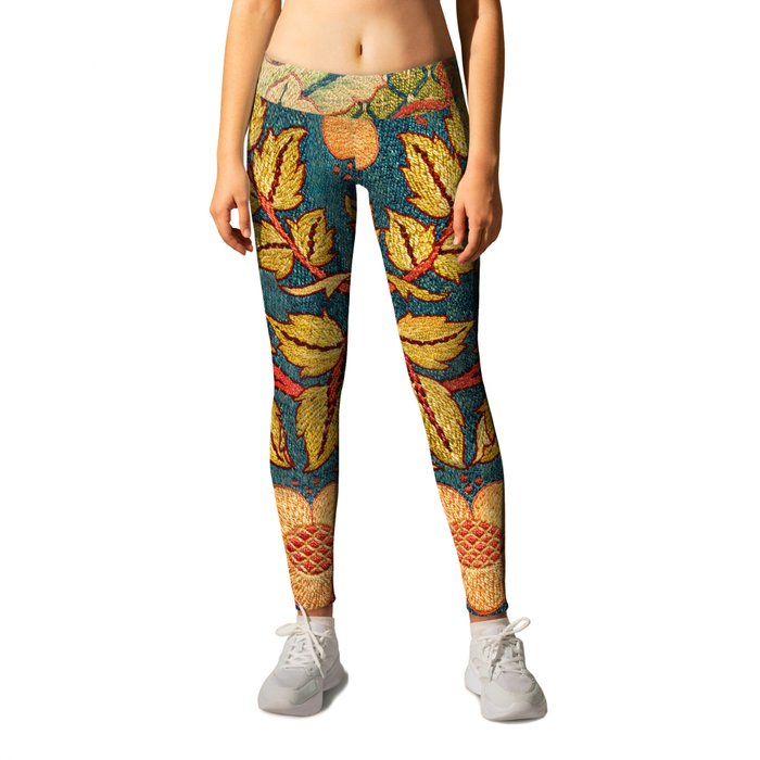 William Morris "Rose Wreath" Leggings