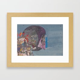 Mary and the Queen of Sheba Framed Art Print