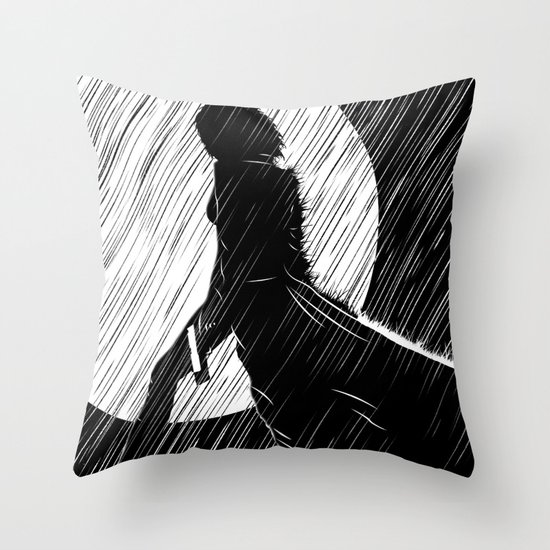 Death dealer Throw Pillow