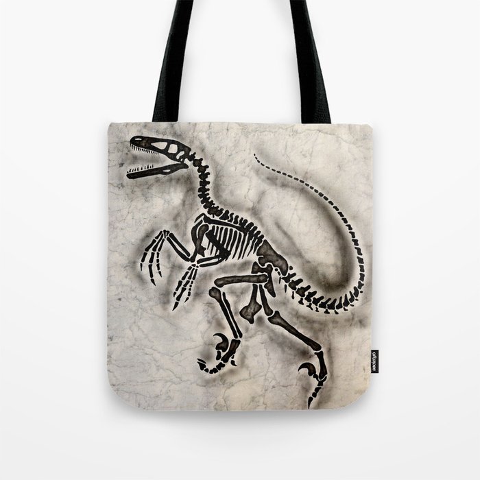 Dino Fossil Tote Bag