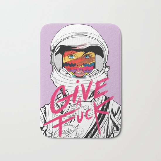 Give a Fuck Bath Mat