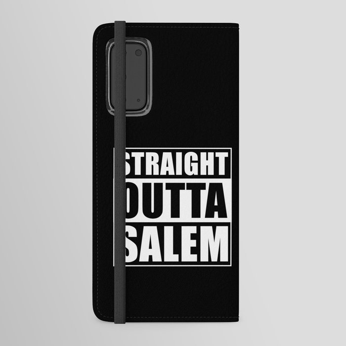 Straight Outta Salem Android Wallet Case