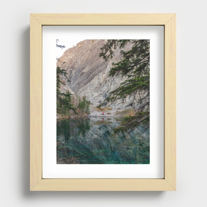 Grassi Lakes Trail | Canmore, Alberta | Landscape Photography Recessed Framed Print