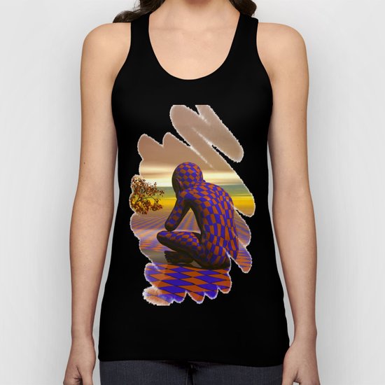 A day in the park Unisex Tank Top