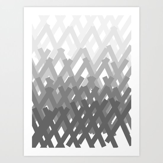 X marks the spot Art Print