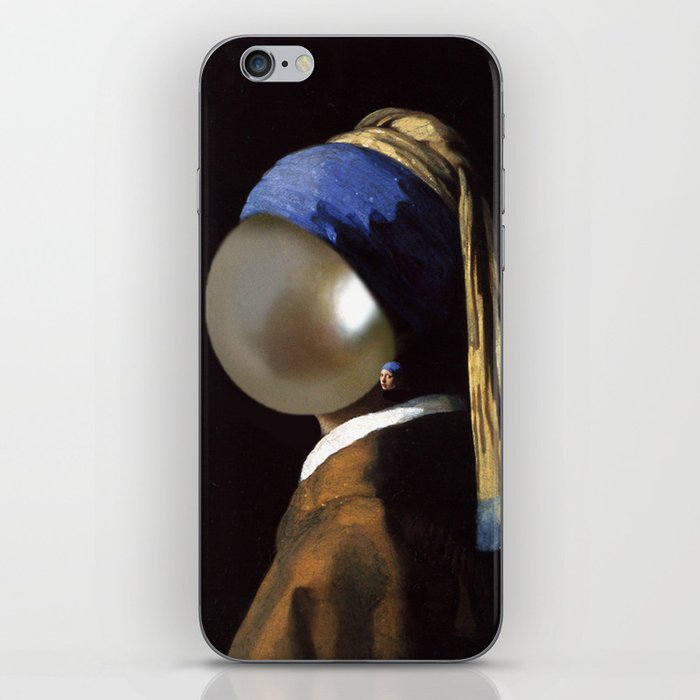 Pearl with a Girl Earring iPhone Skin