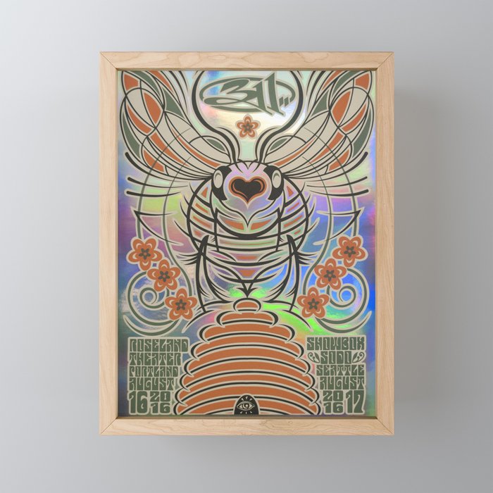 311 band album 2022 Framed Mini Art Print