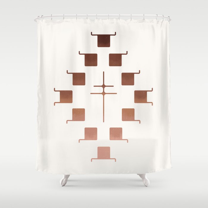 Southwestern Sunset Shower Curtain