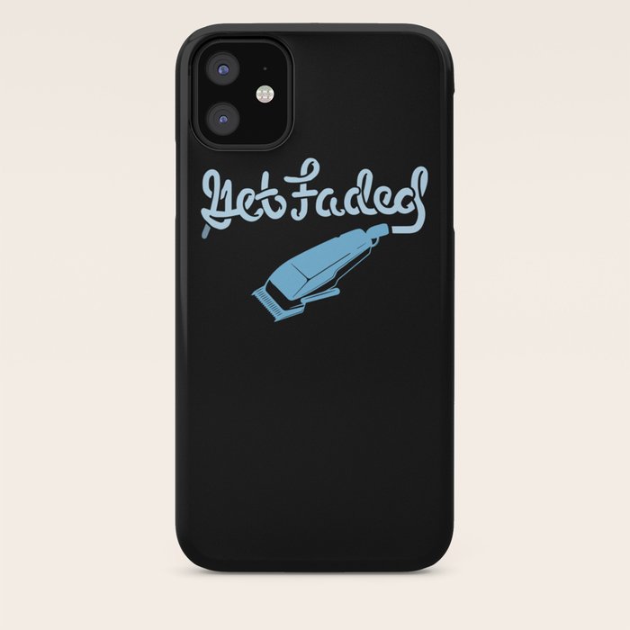 Barbershop Gift Get Faded Barber Iphone Case By Raphaelartdesign Society6