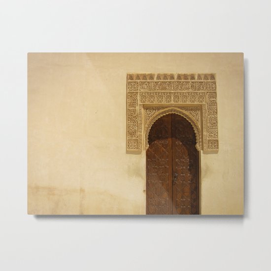 Moor Door Metal Print