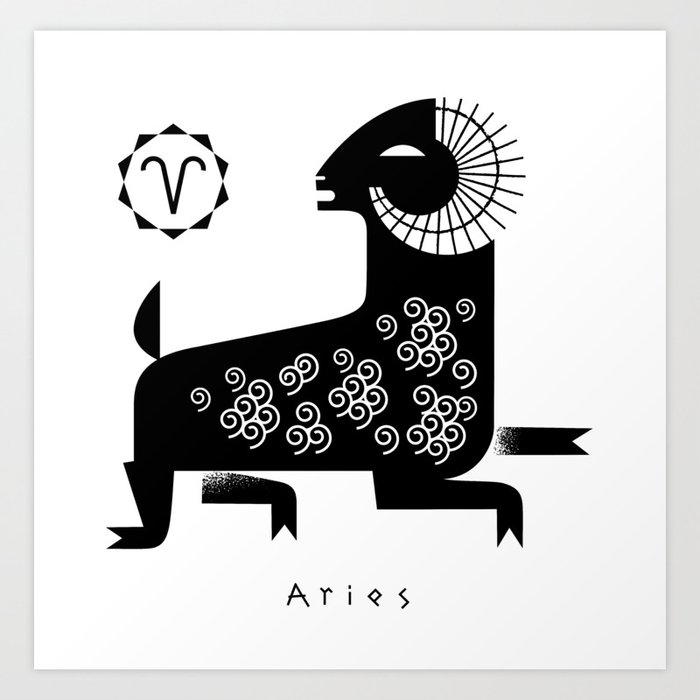 Aries Art Print