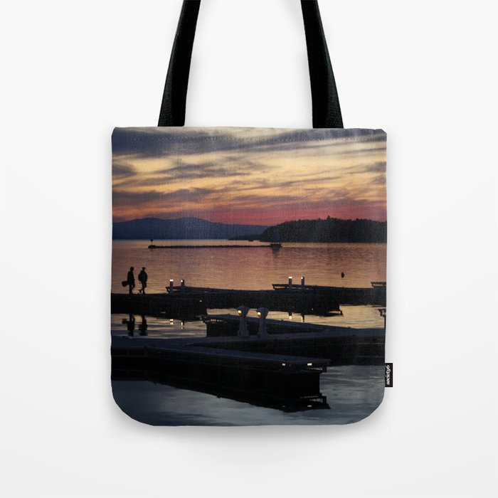 Champlain Dusk Tote Bag