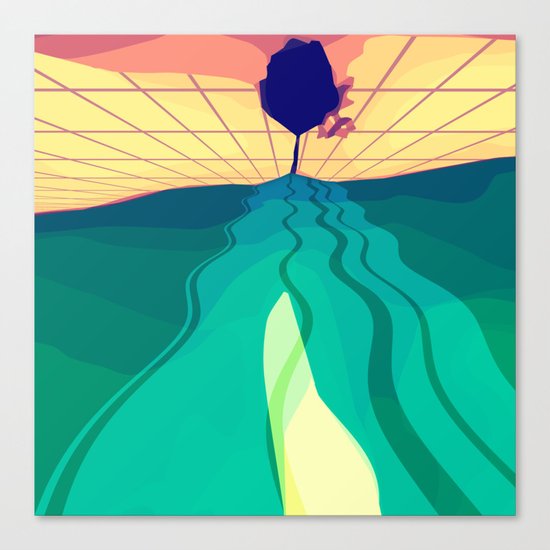 Over the Horizon Canvas Print