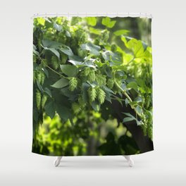 Smell the hops. Shower Curtain