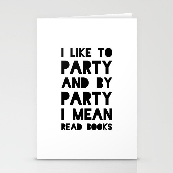 Party Stationery Cards