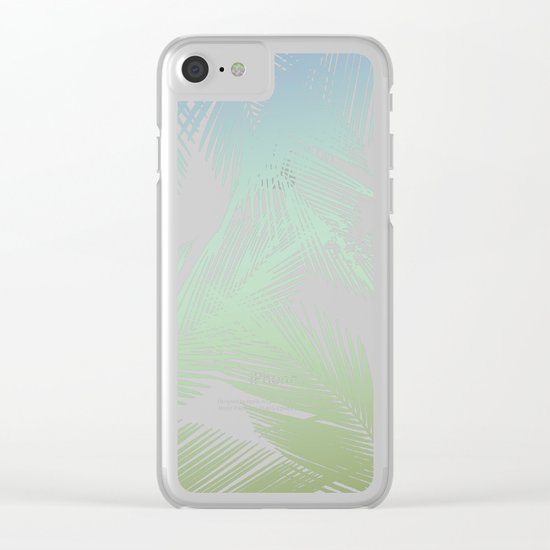Tropical Clear iPhone Case