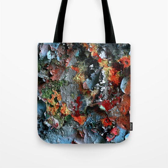 Graffiti Detail Tote Bag
