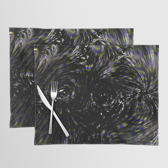 All night shapes Placemat