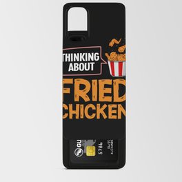 Fried Chicken Wing Recipe Strips Fingers Android Card Case