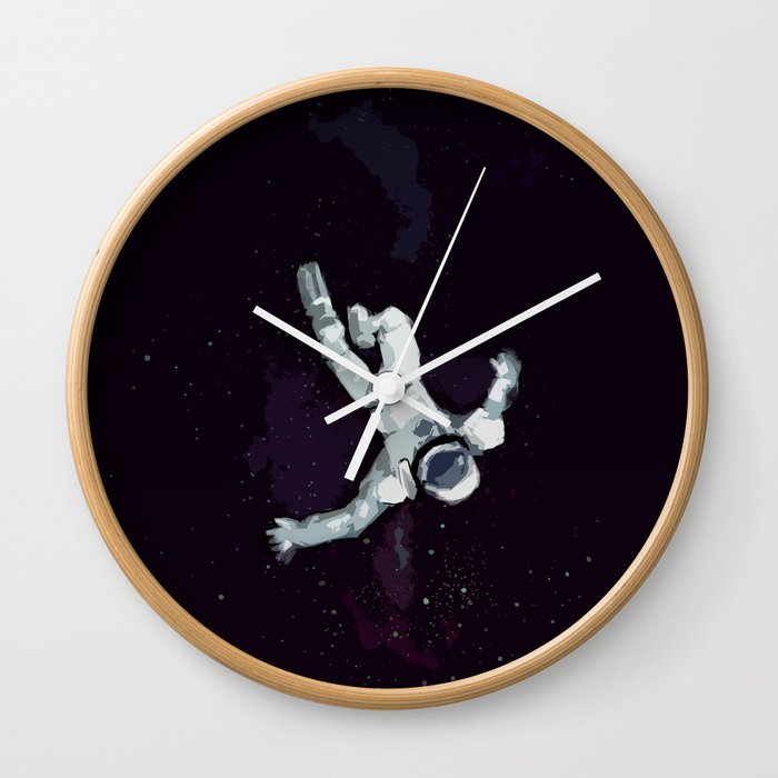 Interstellar (falling astronaut) Wall Clock