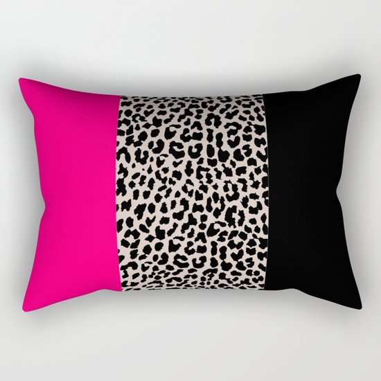 Leopard National Flag IV Rectangular Pillow