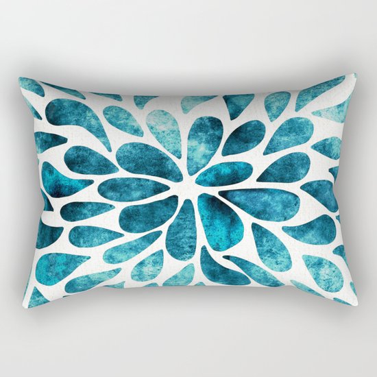 Petal Burst #2 Rectangular Pillow