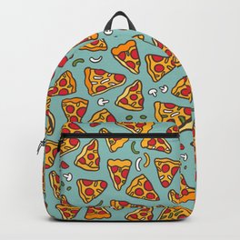 Funny pizza pattern Backpack