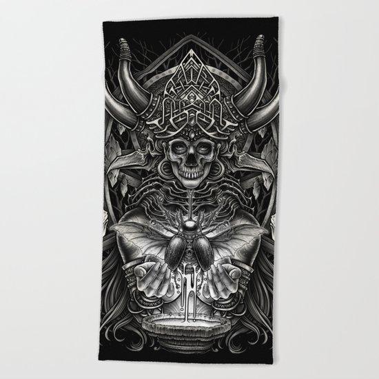 Winya No. 102 Beach Towel