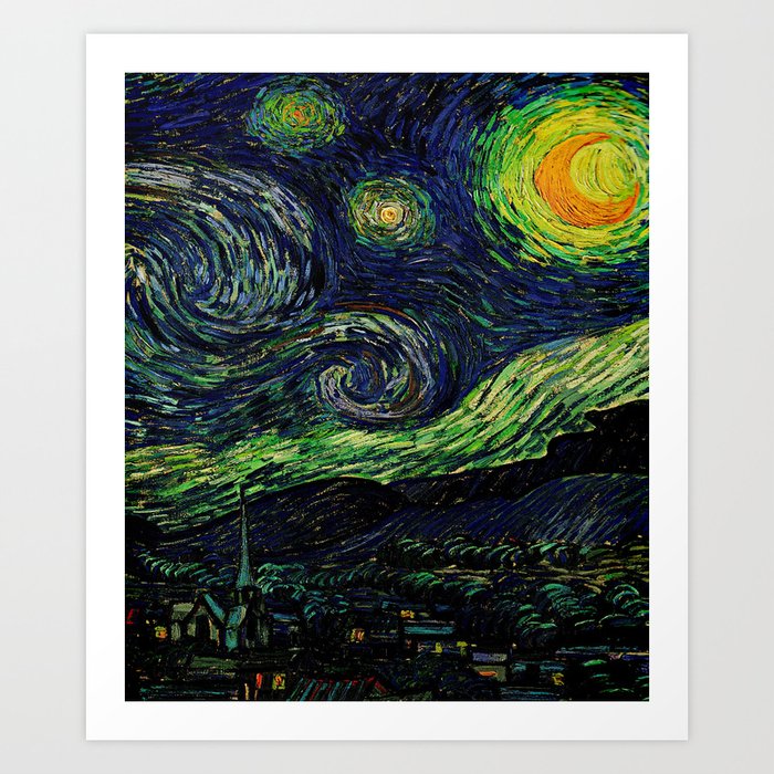Vincent van discount gogh nuit étoilée