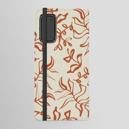 Rustic Leaves Android Wallet Case