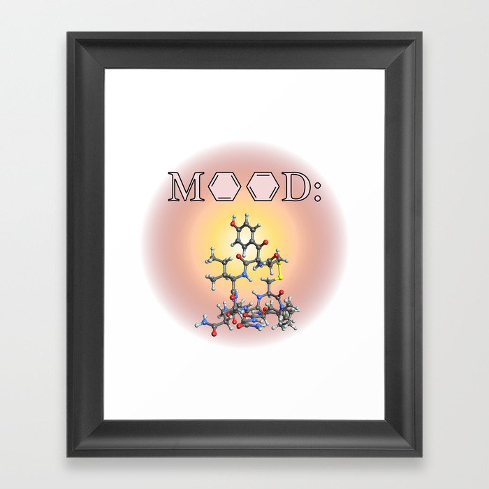 Mood - Oxytocin Framed Art Print