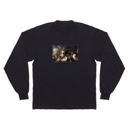Death on the Pale Horse - Benjamin West  Long Sleeve T-shirt
