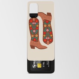 Cowgirl Boots – Bright Multicolor Android Card Case