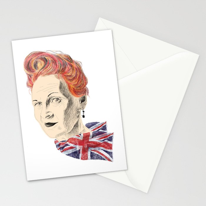 Vivienne Westwood Illustration Stationery Cards By Crowskin Society6