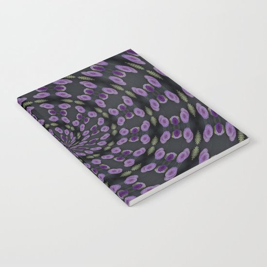 Purple Swirl Notebook