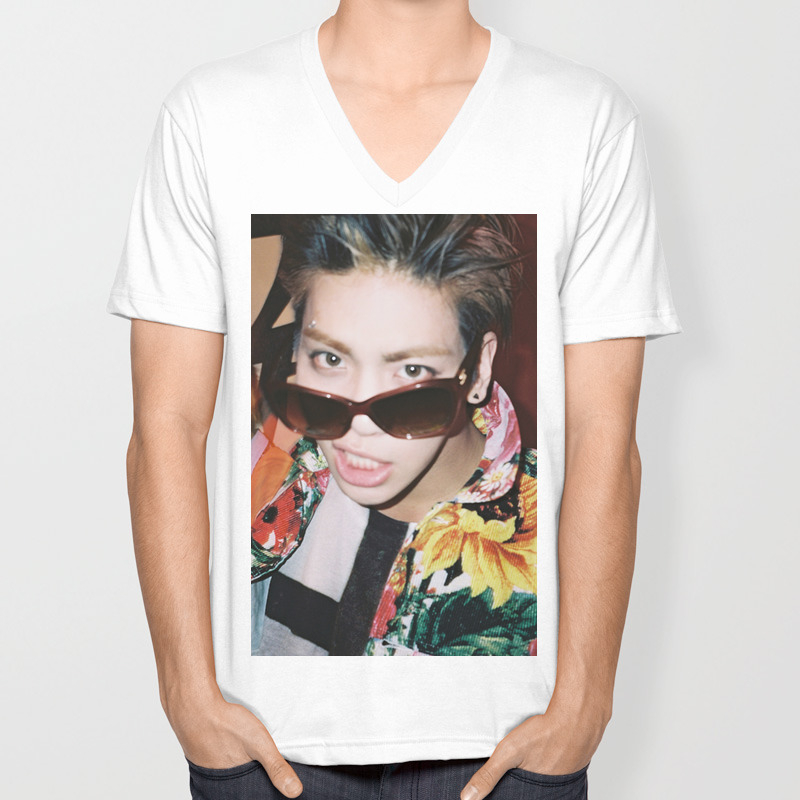 Jonghyun Shinee Unisex V Neck By Jonghyun Society6 Jonghyun Shinee Unisex V Neck By Jonghyun Society6