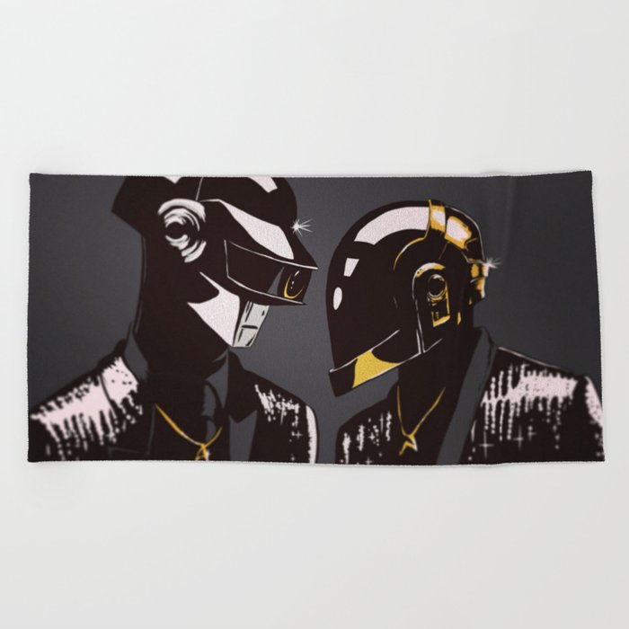 DAFT PUNK Beach Towel