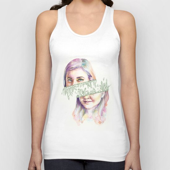 I Grow Crystals Unisex Tank Top