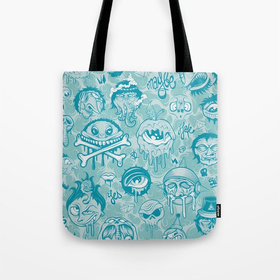 Characters Tote Bag