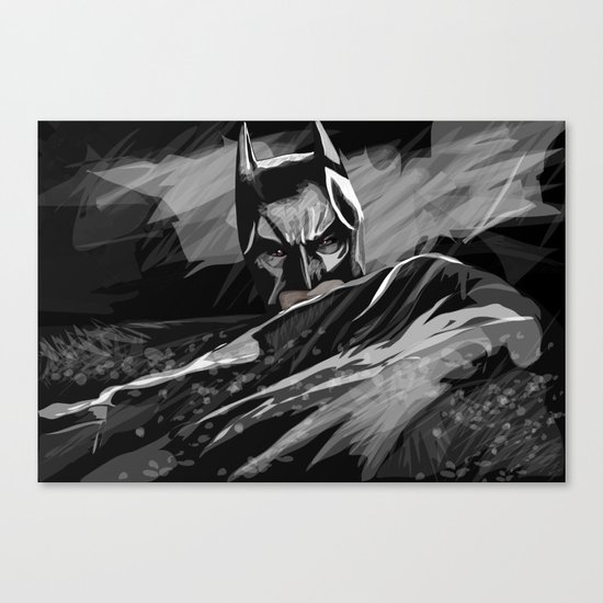 Bat hero Canvas Print