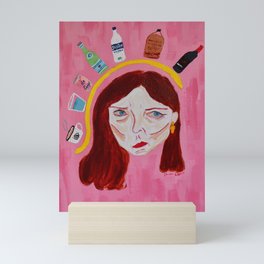 Thirsty Girl Mini Art Print