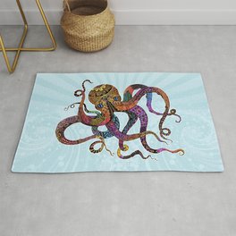 Electric Octopus Rug