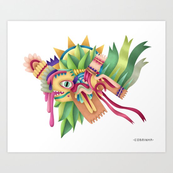 Inca Art Print