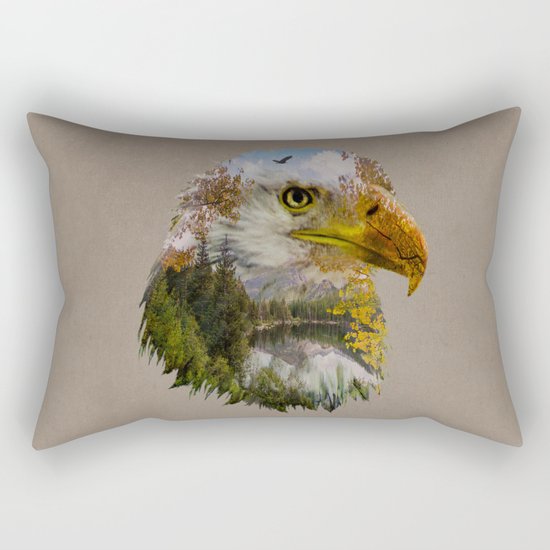 The American Bald Eagle Rectangular Pillow